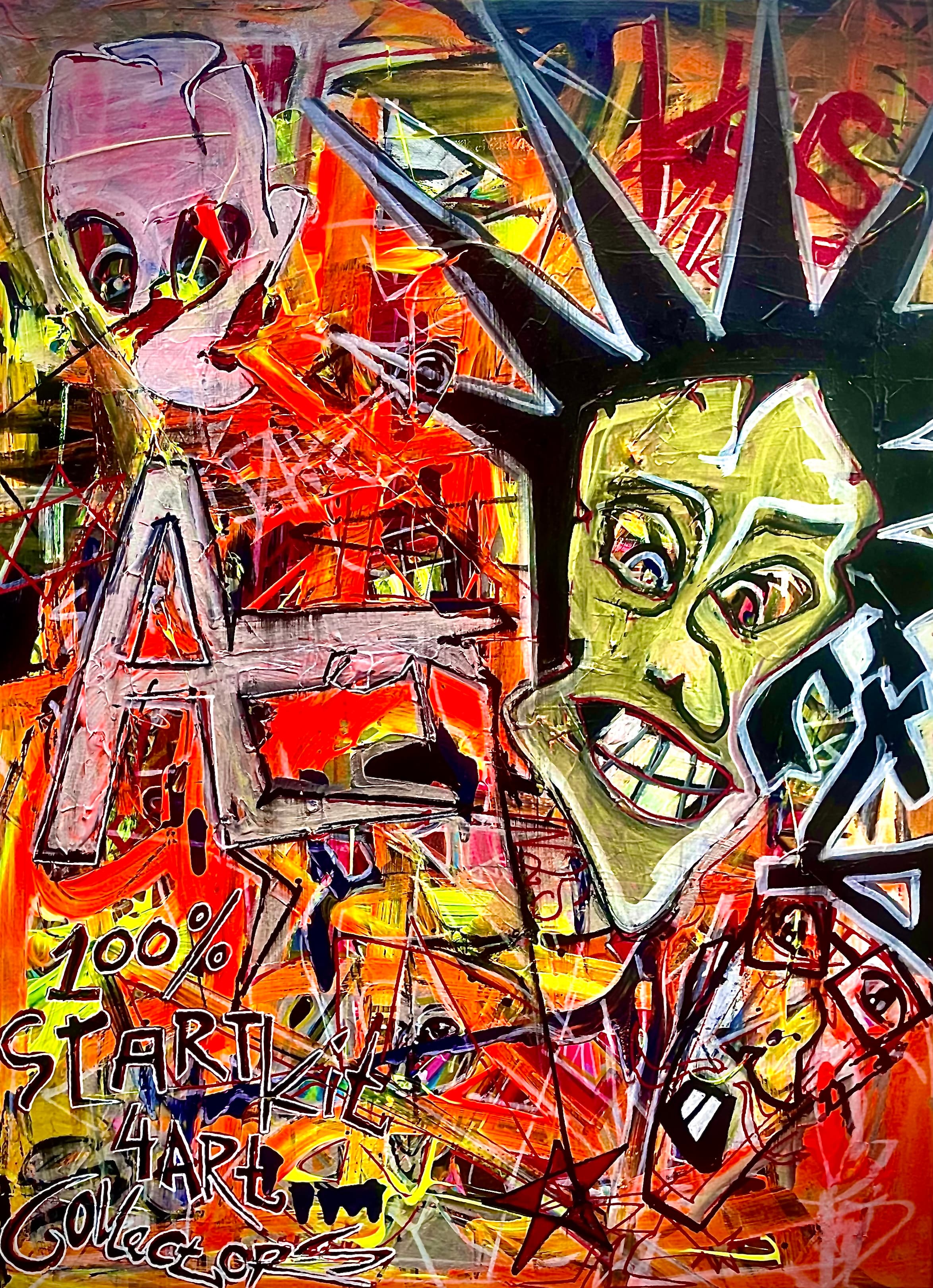 100% STARTKIT 4 ART COLLECTORS — Værk af Klaus Viste (FUCKHORNSLETH)